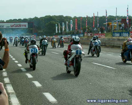 ICGP Chimay - Le depart