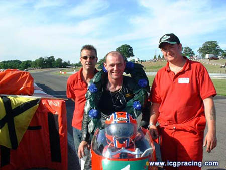 Lea Gourlay-Mallory Park - 250 winner