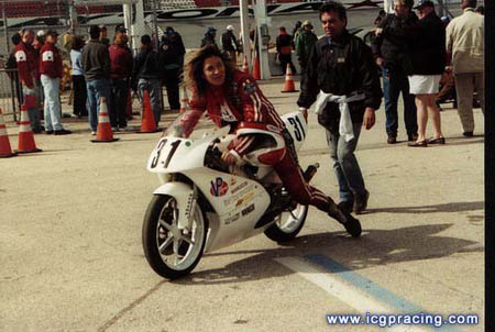 Sandrine Dufils - Going to race - Daytona