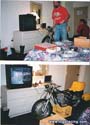 Finishing TD3 in the hotel room - Daytona
