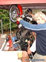 Welding a frame - Ressoudage de cadre